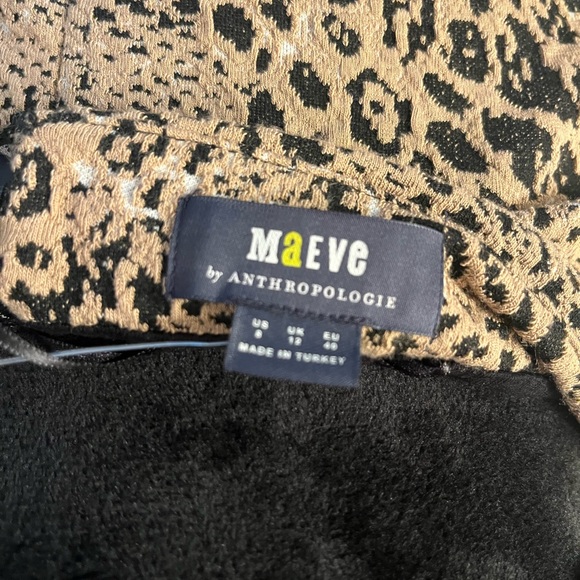 ANTHROPOLOGIE Maeve Knit Cut-Out Mini Dress - Picture 4 of 6